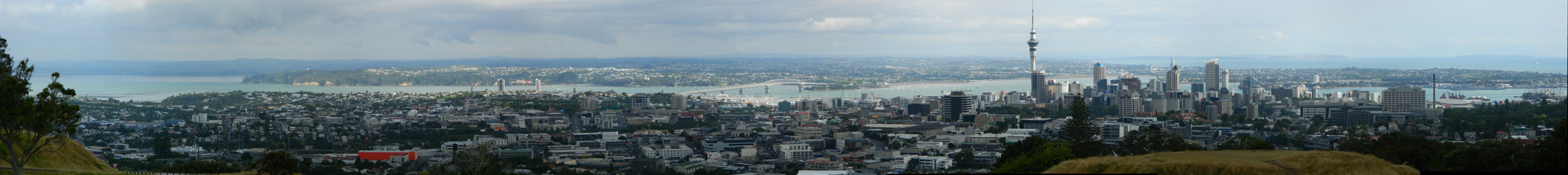 Auckland Blick über Auckland vom Mount Eden